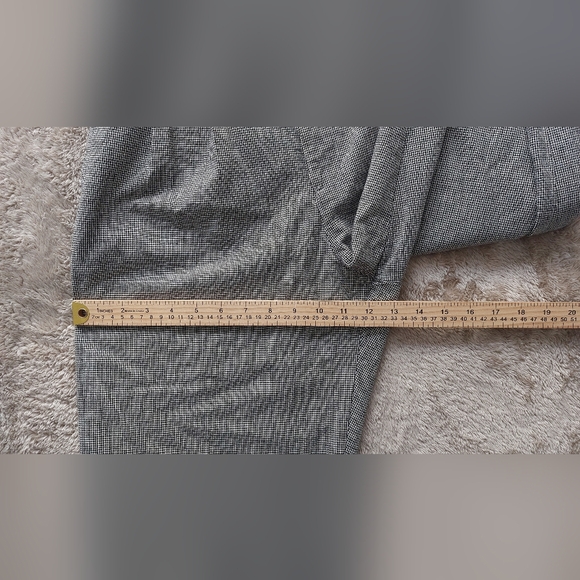 Vtg 80s Lee Riders Women's USA Houndstooth Pleated High Waisted Pants | 26x29.5 - Picture 11 of 13